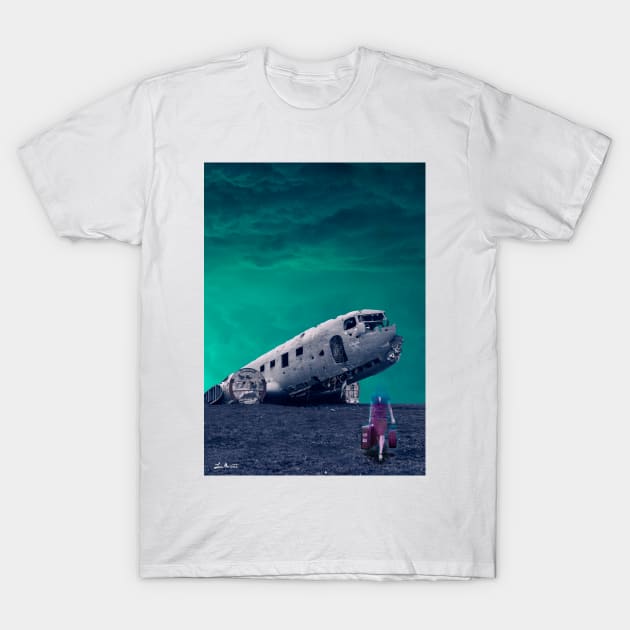 Last Flying T-Shirt by lucamendieta